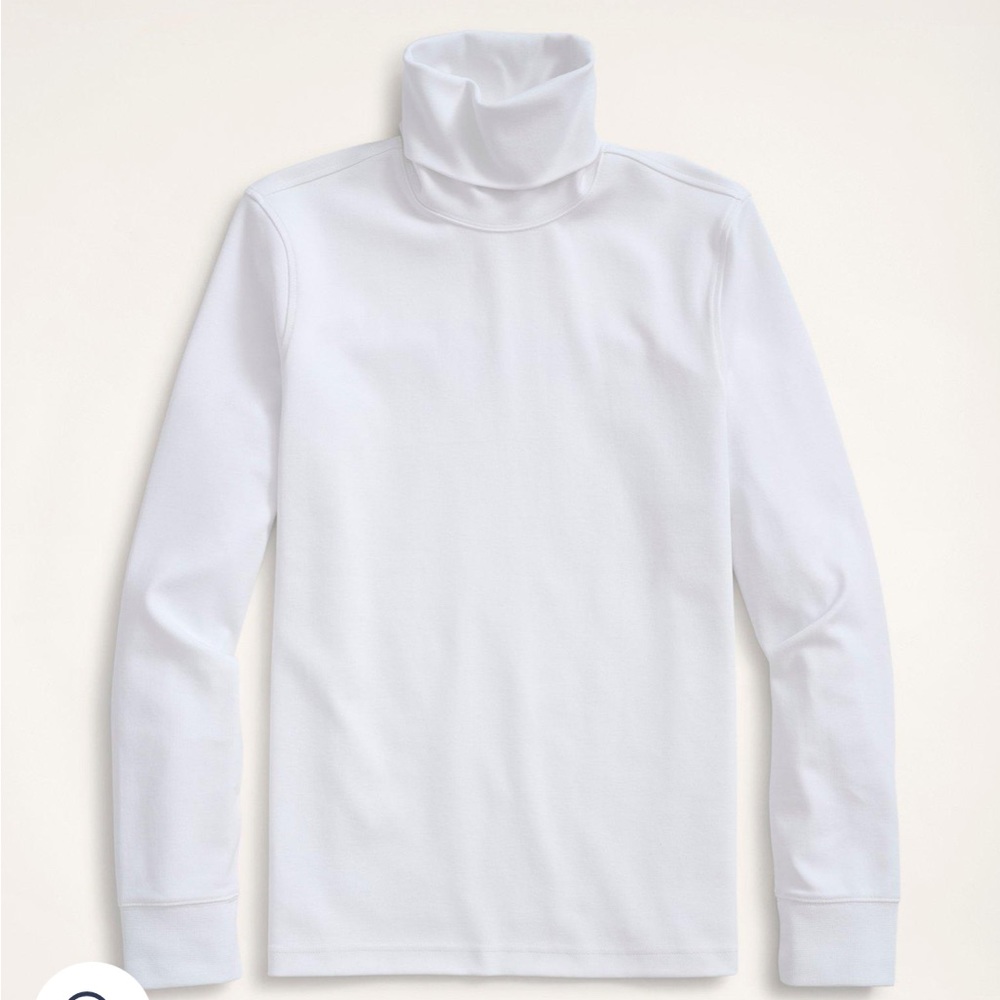 Brooks Brothers Men’s white turtleneck